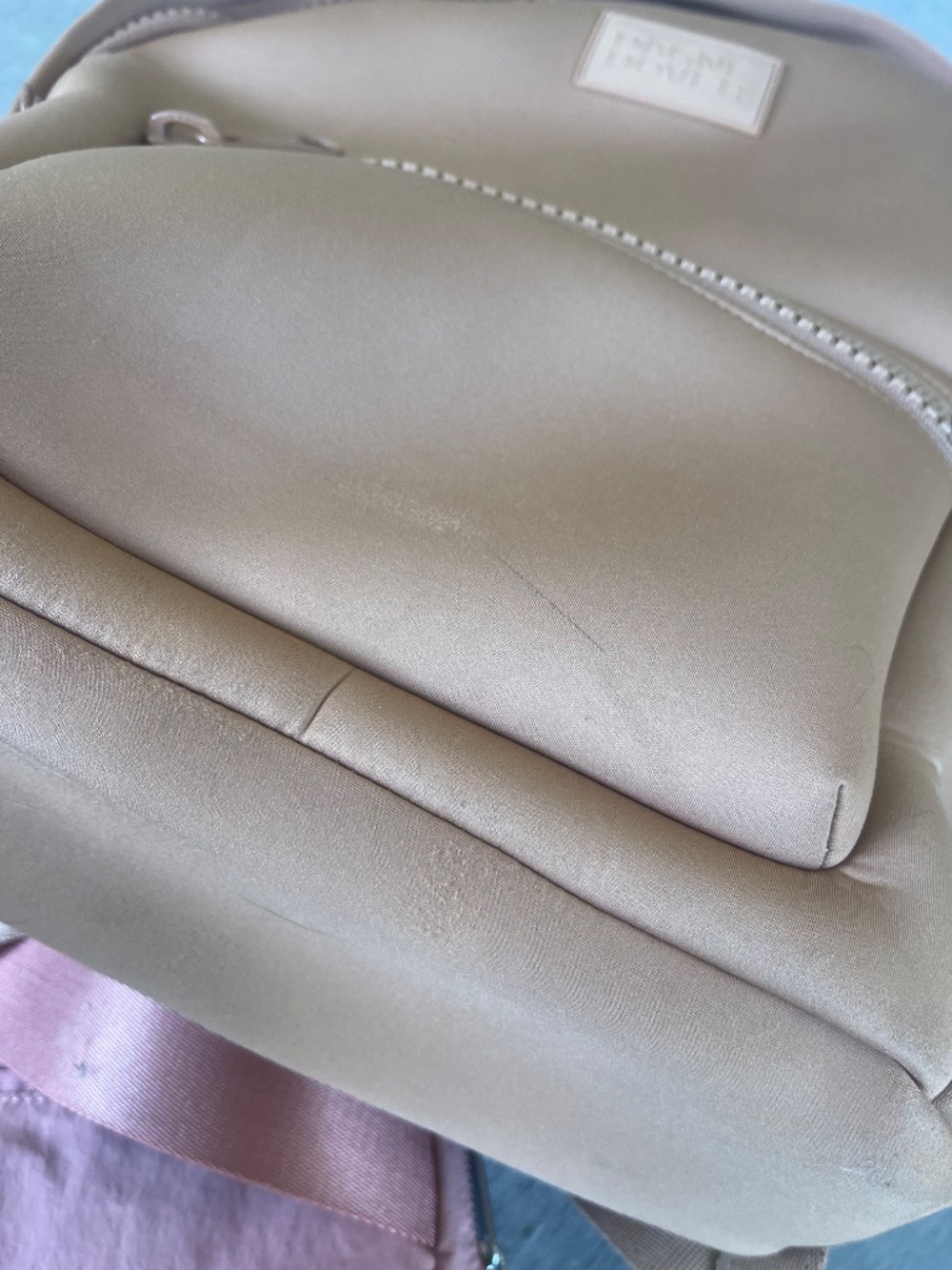 Large Dakota Backpack Dagne Dover Camel - Picture 9 of 15